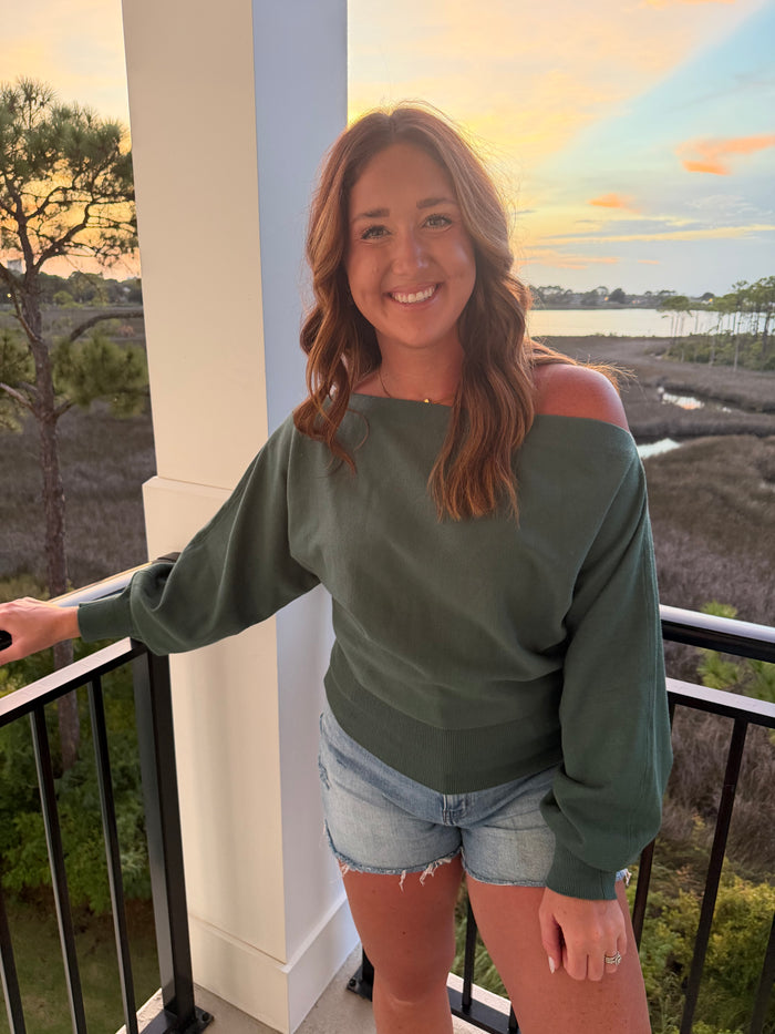 Erin Boat Neck Sweater