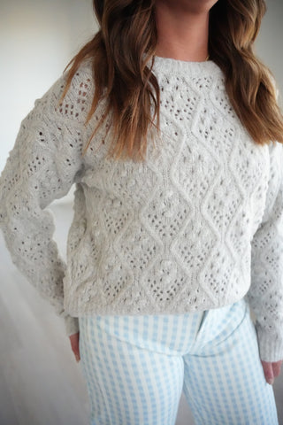 Kendra Bobble Knit Sweater