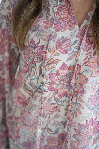 Bridget Ruffled Chiffon Blouse