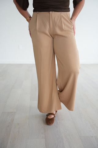 Rory Pleat Front Twill Trousers