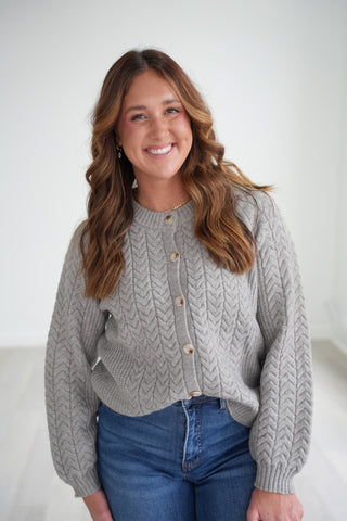Riley Cable Knit Cardigan