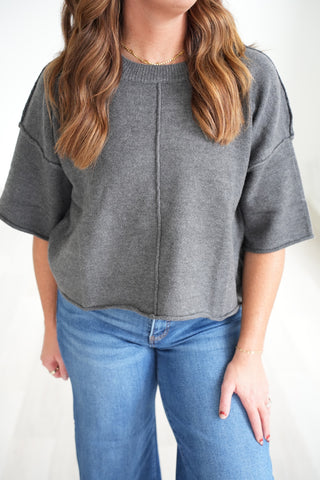 Karissa Boxy Knit Crew