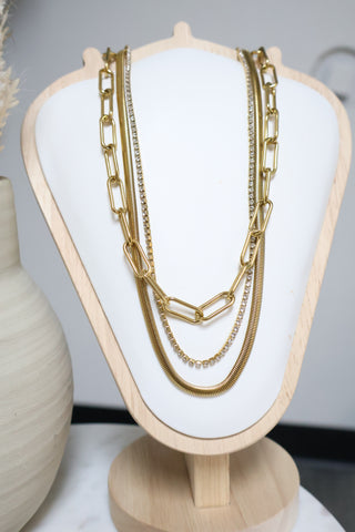 Diamond Layer Necklace