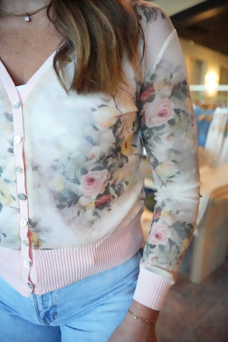 Kara Sheer Cardigan
