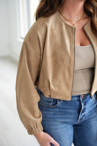 Megan Suede Jacket