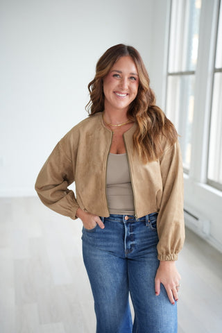 Megan Suede Jacket