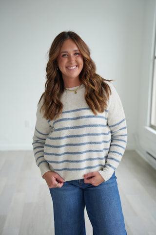 Renee Cozy Striped Sweater