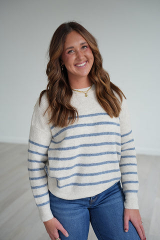 Renee Cozy Striped Sweater