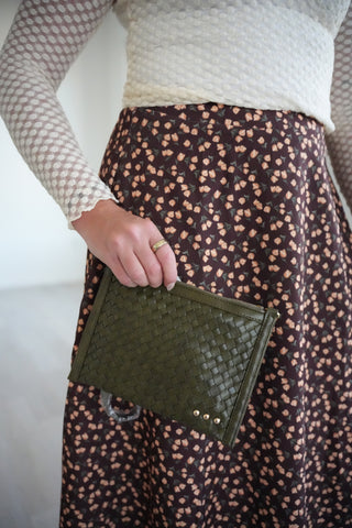 Cassy Corduroy Midi Skirt