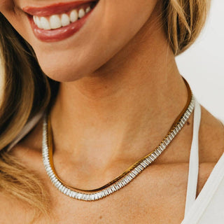 Pinch Me Layered Necklace - WATERPROOF - Gold