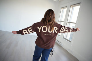 Selena Be Yourself Oversized Sweatshirt