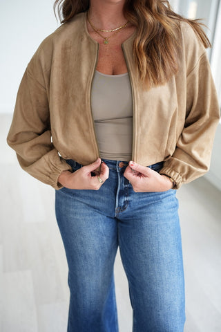 Megan Suede Jacket