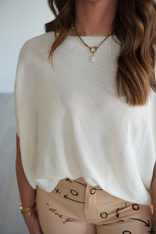 Amara Relaxed Knit Top