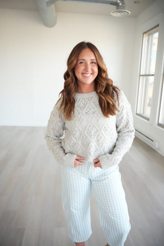 Kendra Bobble Knit Sweater