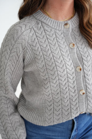Riley Cable Knit Cardigan