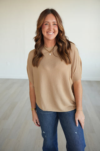 Amara Relaxed Knit Top
