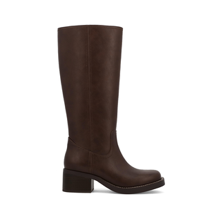 Blakely Tall Western Boots - Dark Brown