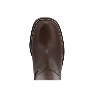 Blakely Tall Western Boots - Dark Brown