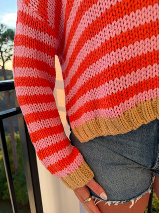 Shay Striped Pullover