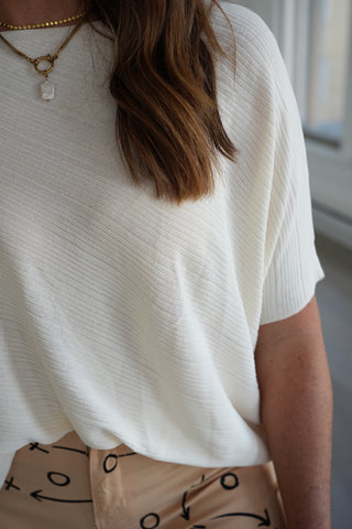 Amara Relaxed Knit Top