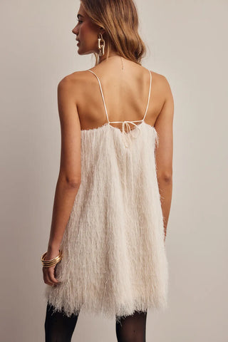 Sabrina Fringe Mini Dress