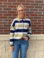 Navy Multi Stripe