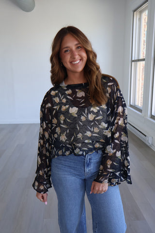 Phoebe Floral Top