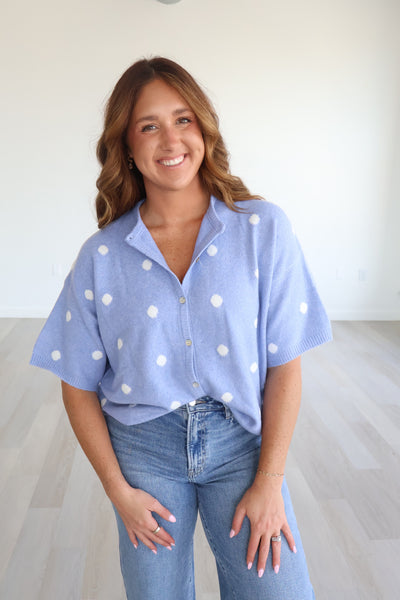 Carrie Polka Dot Cardigan