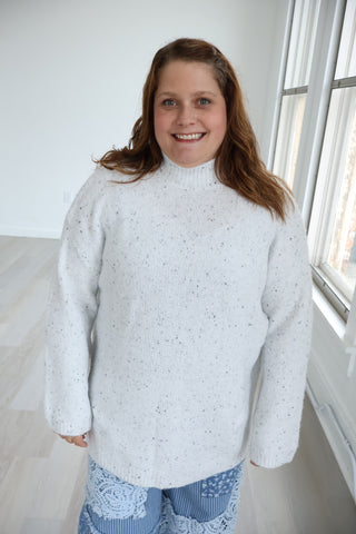 Kendall Speckled Knit Pullover