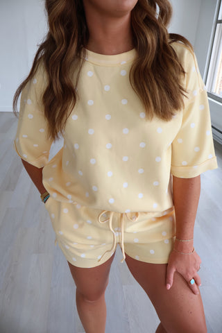 Jolie Polka Dot Short Set