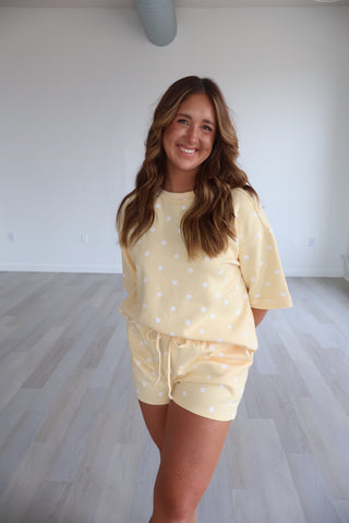 Jolie Polka Dot Short Set