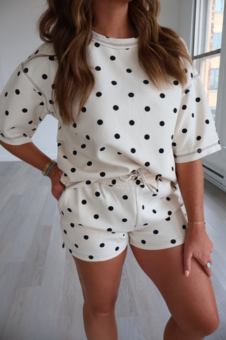 Jolie Polka Dot Short Set