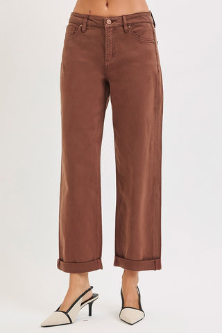 Barb Mid Rise Barrell Jeans