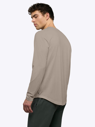 CUTS Curve Hem Long Sleeve - Pure Cashmere