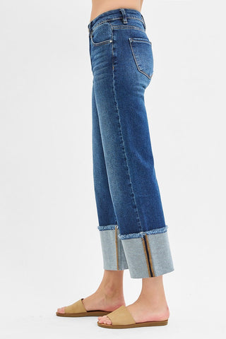 Debbie Wide Cuffed Jeans