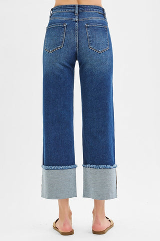 Debbie Wide Cuffed Jeans