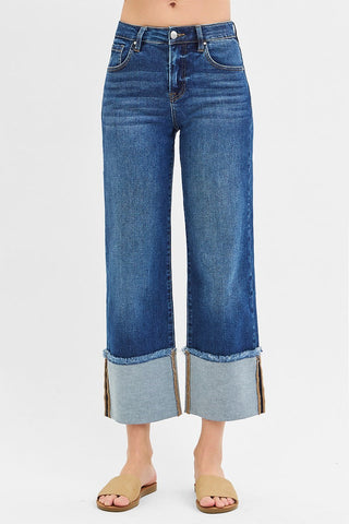 Debbie Wide Cuffed Jeans