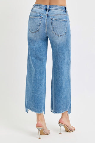 Nancy High Rise Crop Jeans