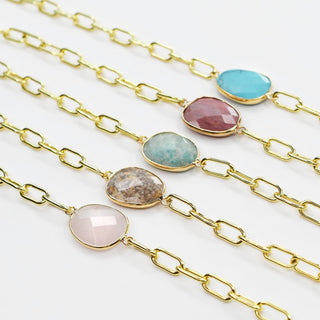 Stone and Shine Gemstone Necklace