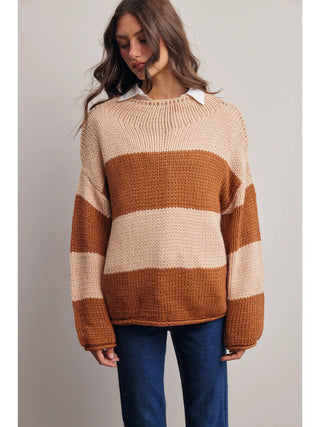Audra Chunky Stripe Sweater