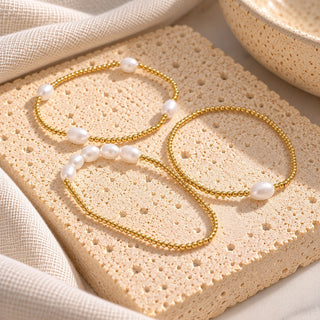 Bettie Pearl Beaded Bracelet Set