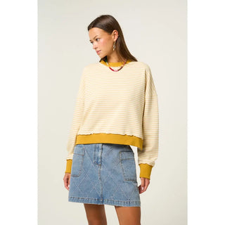 Hanna Striped Sweatshirt