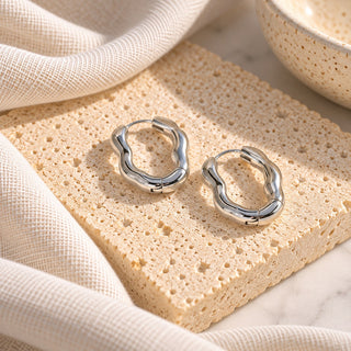Darcy Oval Hoop Earring