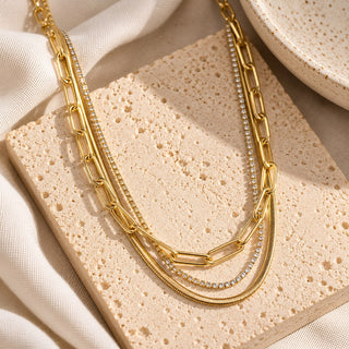 Diamond Layer Necklace