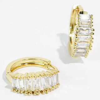 Sugar Huggie Hoops
