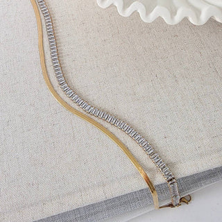 Pinch Me Layered Necklace - WATERPROOF - Gold