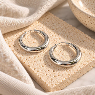 Galene Large Hoop Earrings