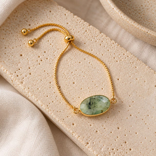 Gemstone Adjustable Bracelet