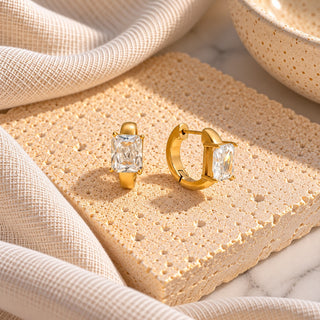 Hope Diamond Hoops