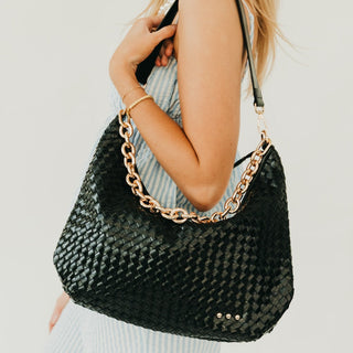 Sienna Slouchy Woven Shoulder Bag - TOP SELLER-Shoulder Bag-Pretty Simple